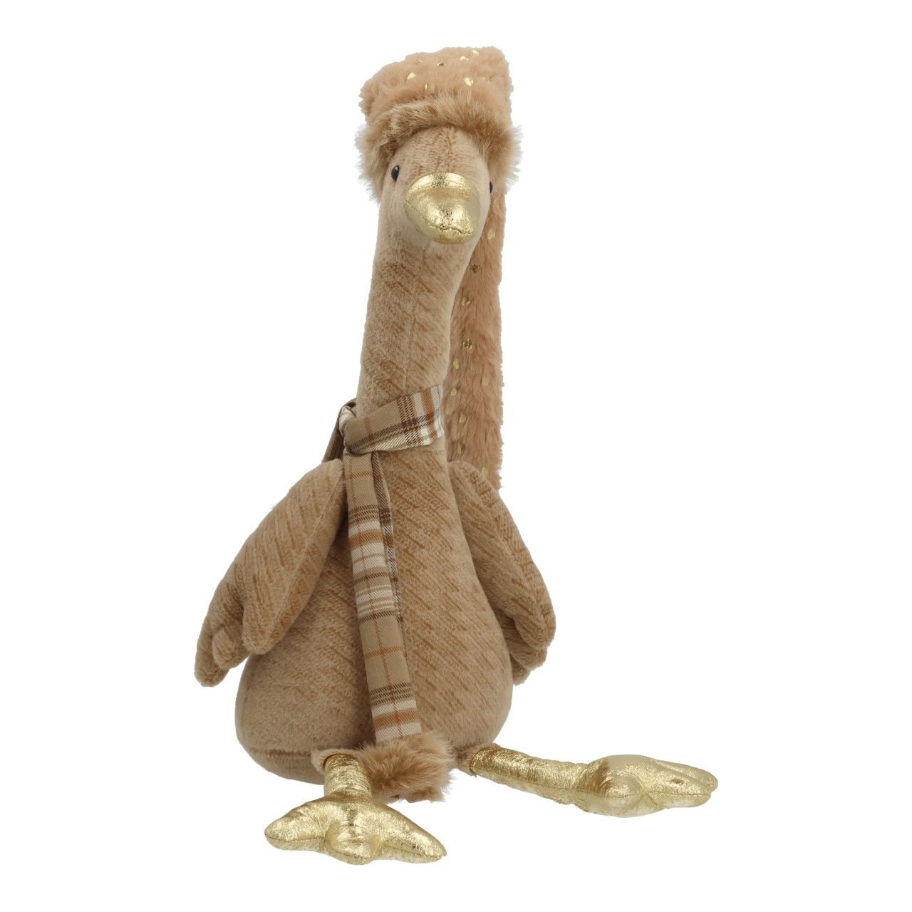 Pato textil marrón (A/A/P) 26x50x19cm Plüsch, Spielzeug