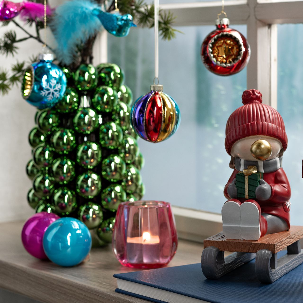 Weihnachten, Weihnachtsdekorationen, Festival, Weihnachtsbaum, Medaillon