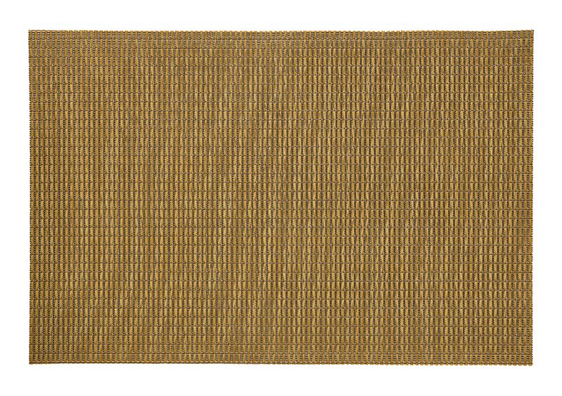 Mantel individual de plástico bronce (c/h) 45x30cm