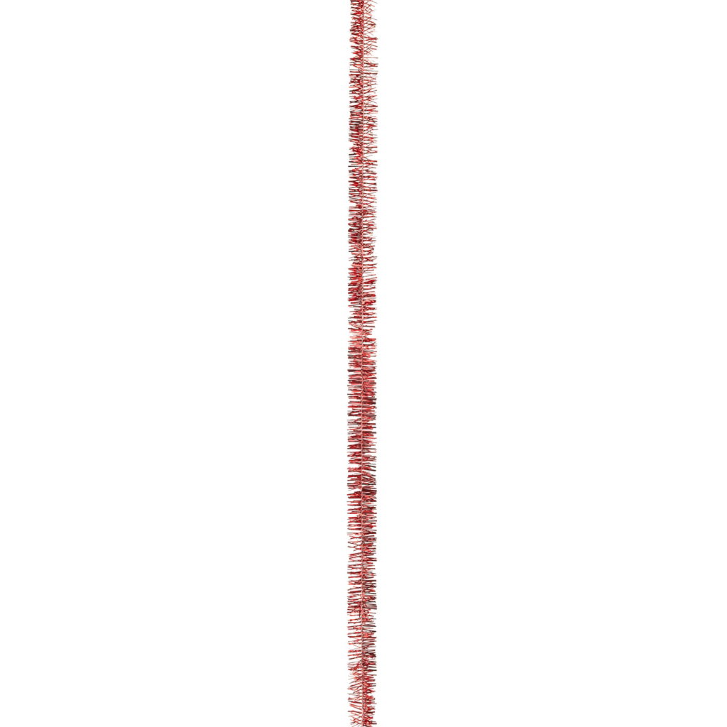 Girlande, Kunststoff, 2.5cm x 3m , 1 Stck, rot