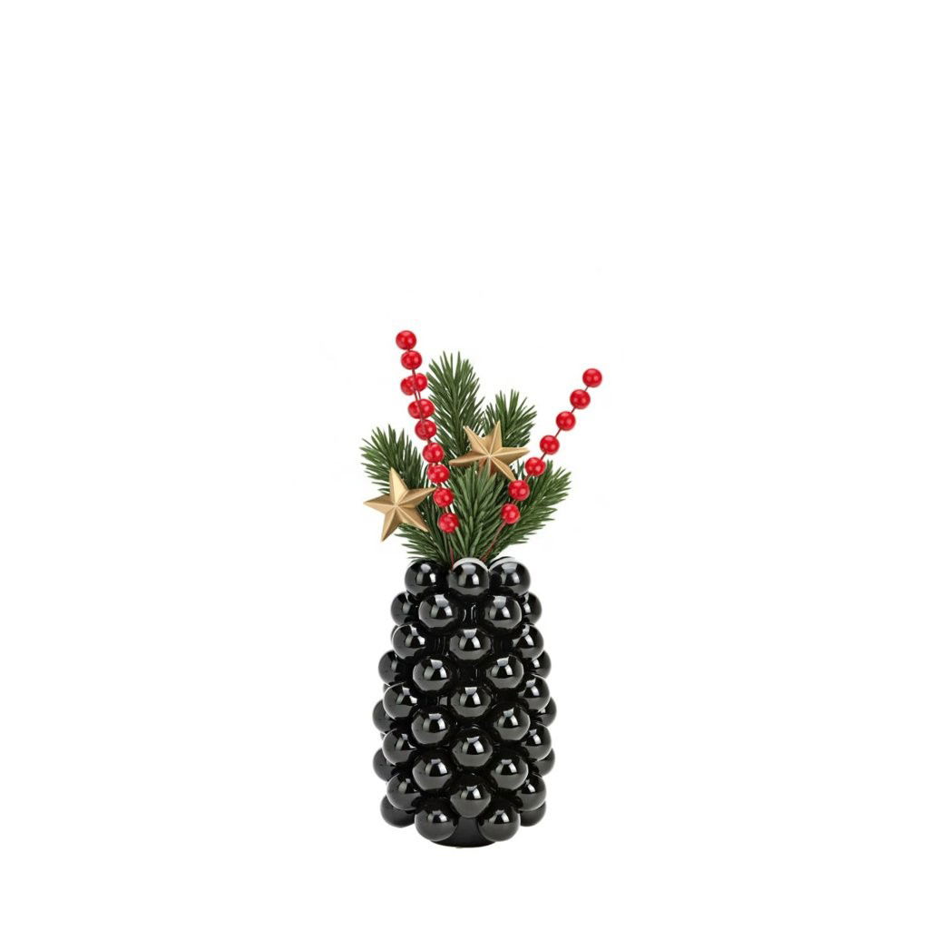 Obst, Vase, Blumen-Arrangement, Beere, Ananas