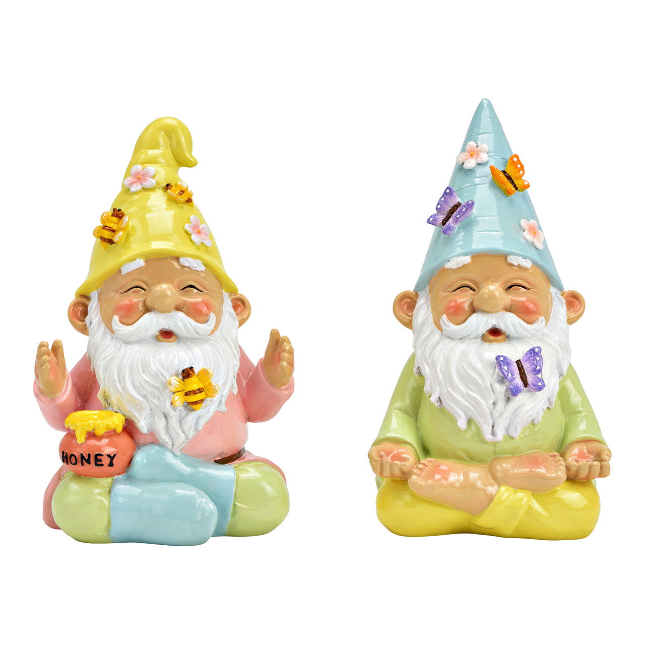 Gartenzwerg aus Poly, 2-fach, Bunt (B/H/T) 12x19x11cm Gartenzwerg aus Poly, 2-fach, Bunt (B/H/T) 12x19x11cm