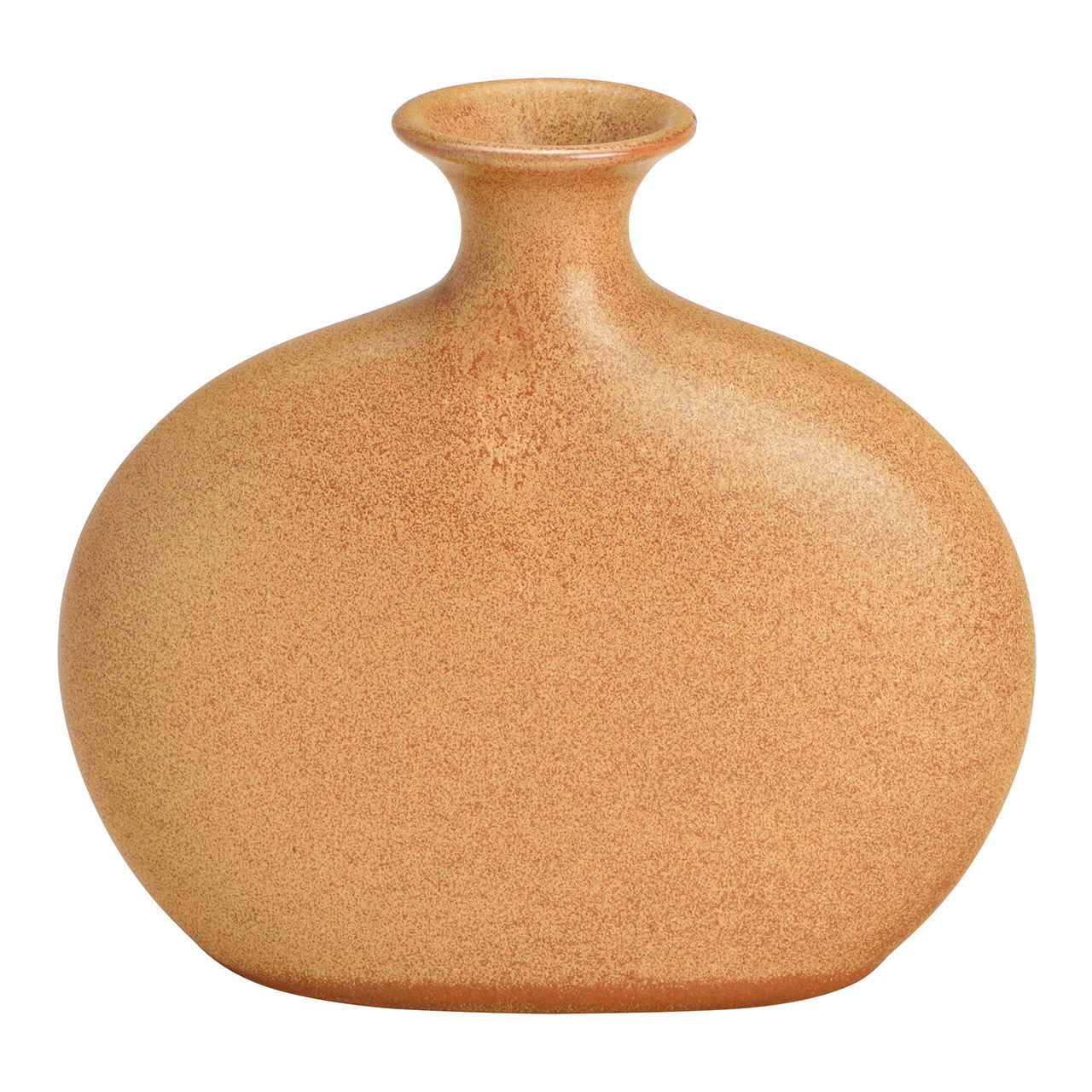 Vase aus Keramik Braun (B/H/T) 17x16x5cm