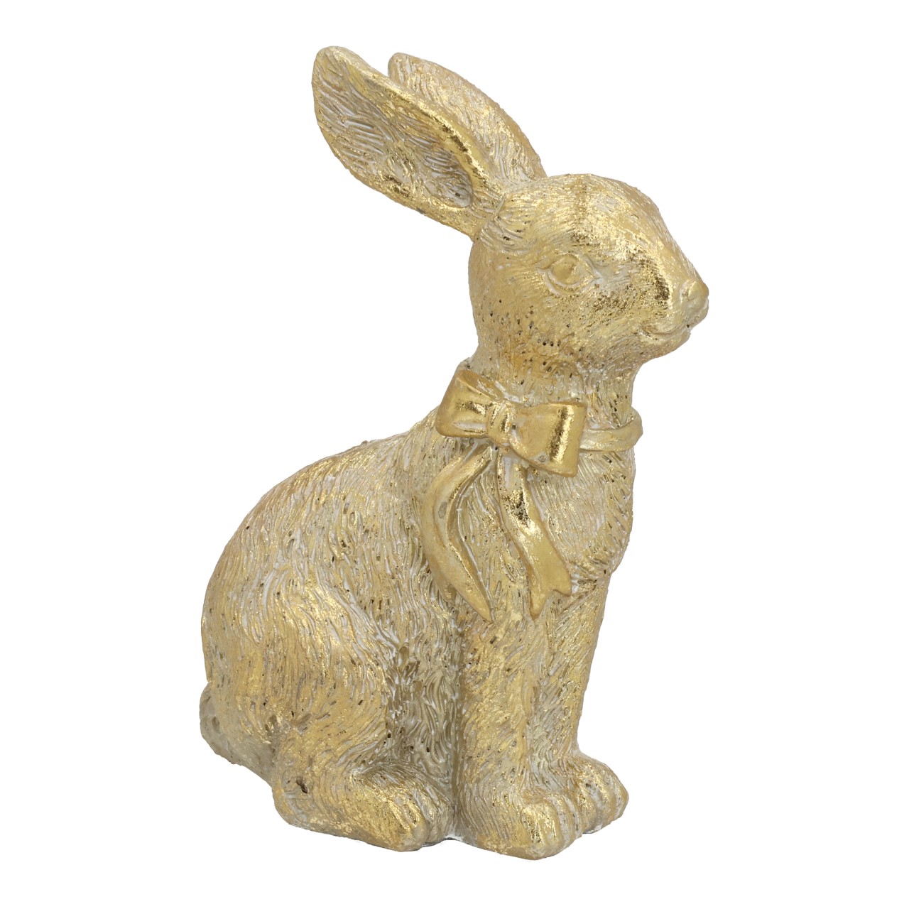 Hase, Dekofigur, Gold, Schmuckfigur, Kleiner Hase