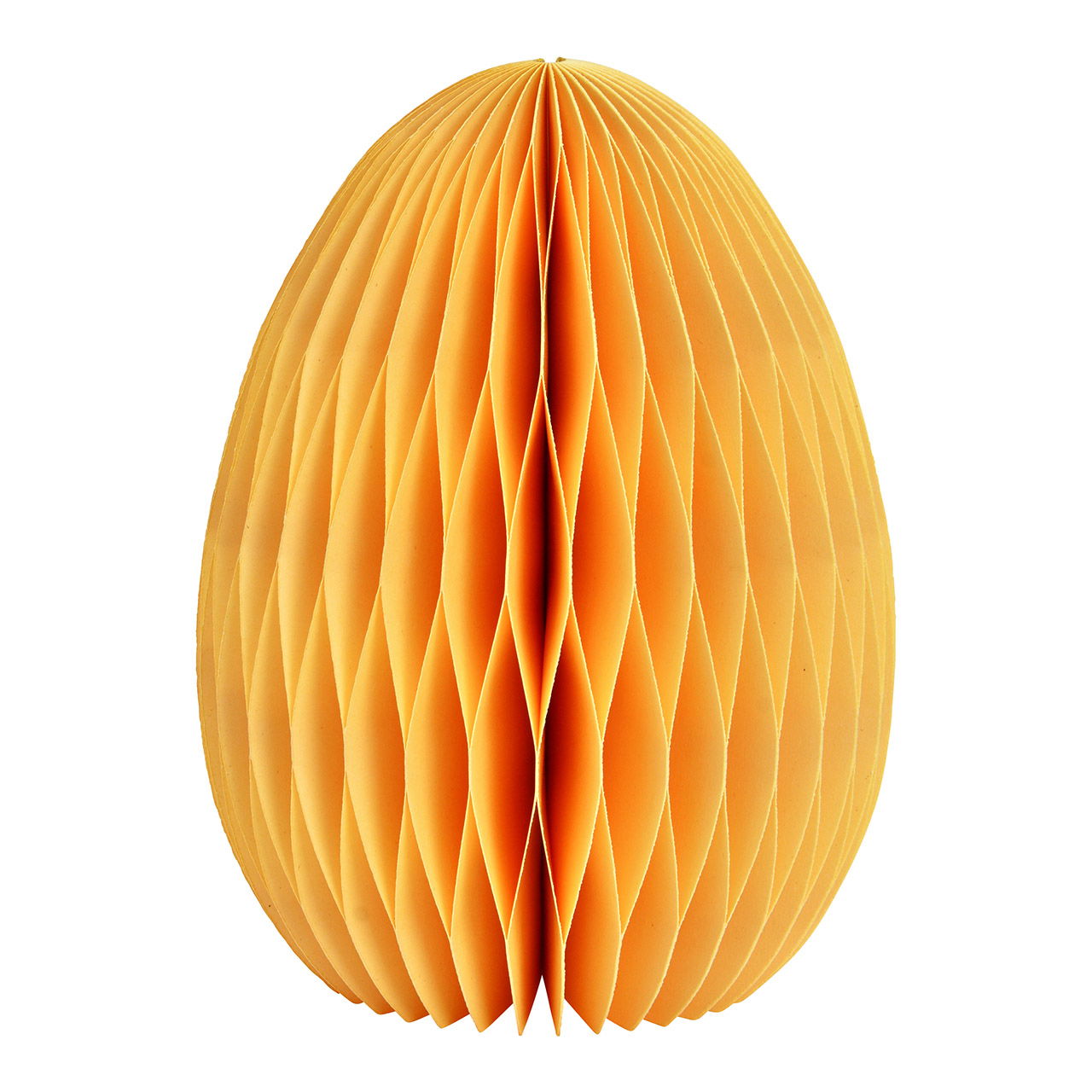 Honeycomb Osterei aus Papier/Pappe gelb (B/H/T) 11x15x11cm Honeycomb Osterei aus Papier/Pappe gelb (B/H/T) 11x15x11cm