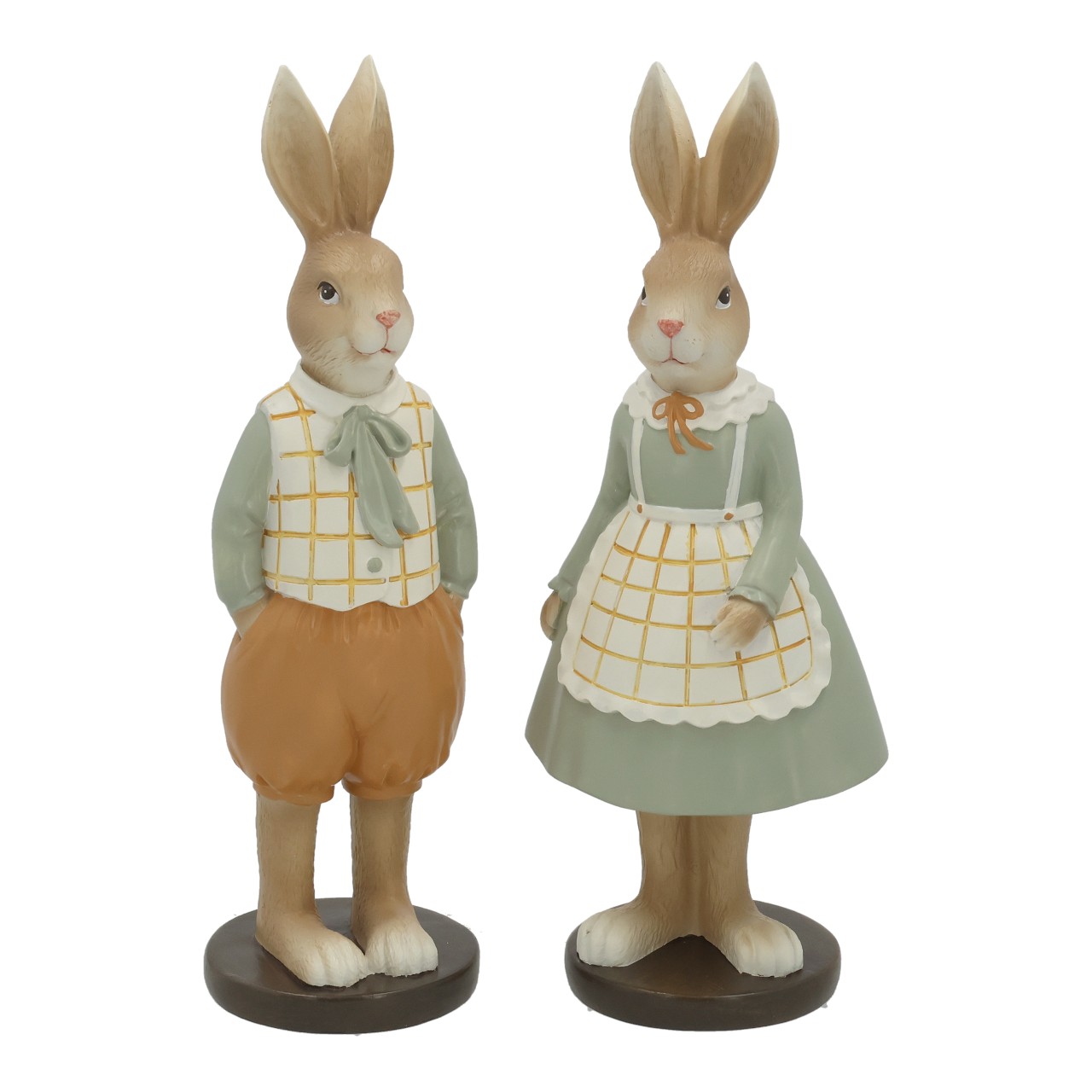 Bunny pair made of poly Colorful 2 assorted (W/H/D) 6x22x6cm | 10048782