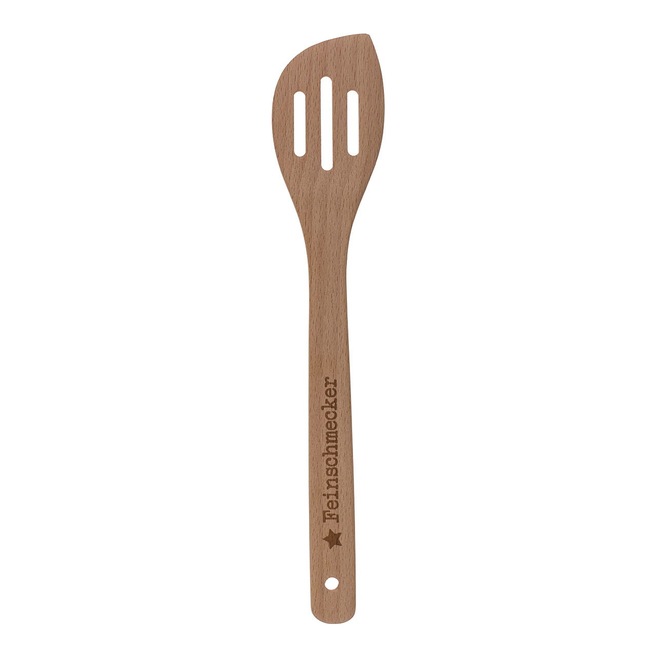 Utensilios de cocina eslóganes aprox. 30cm, 3 formas de madera naturaleza 9 pliegues