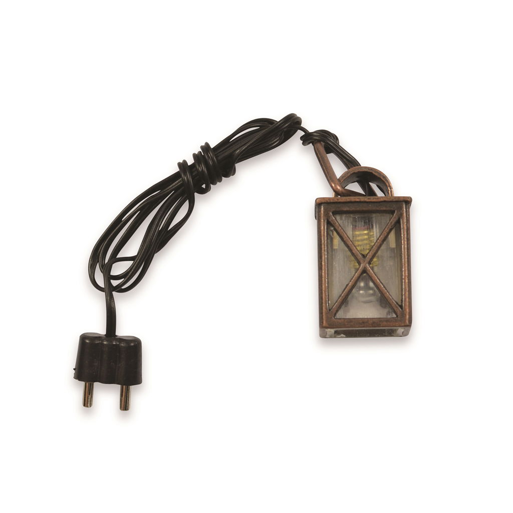 Farol de peltre 3,5 cm. blanco. 1 ud./paquete. 4.5 V Adapter, Elektronik, Stecker