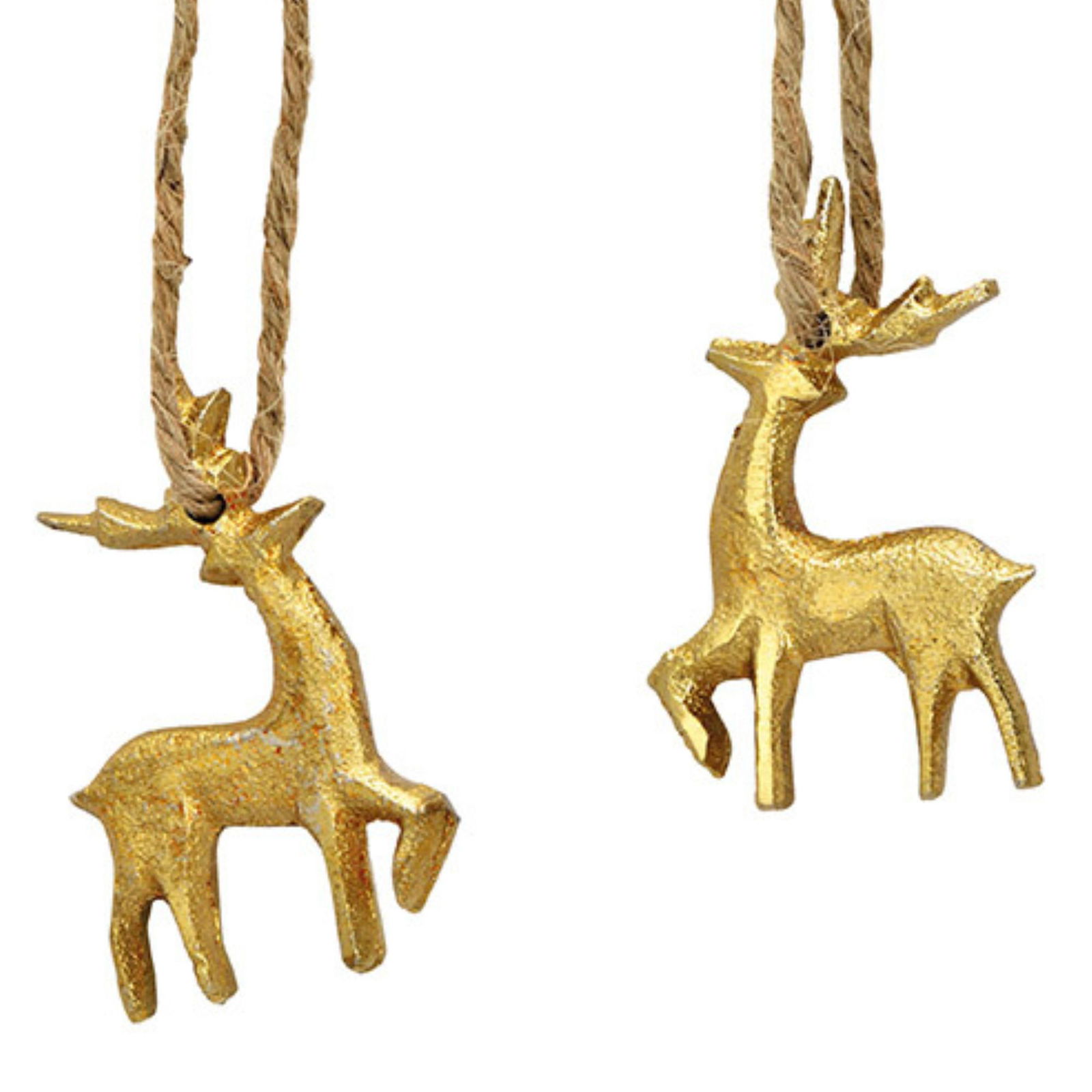 Hänger Hirsch 3,5x5,5x0,5cm, 30 Stk. im Glas aus Metall gold (B/H/T) 10x12x10cm Bronze, Zubehör, Hirsch, Wildtiere, Geweih