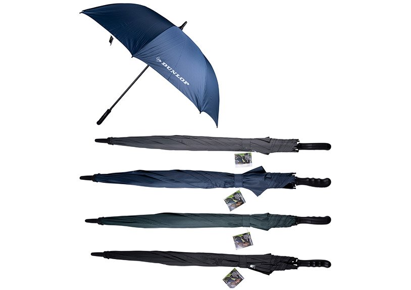 Paraguas Dunlop de plástico de 4 pliegues, (A/H/D) 5x97x5cm