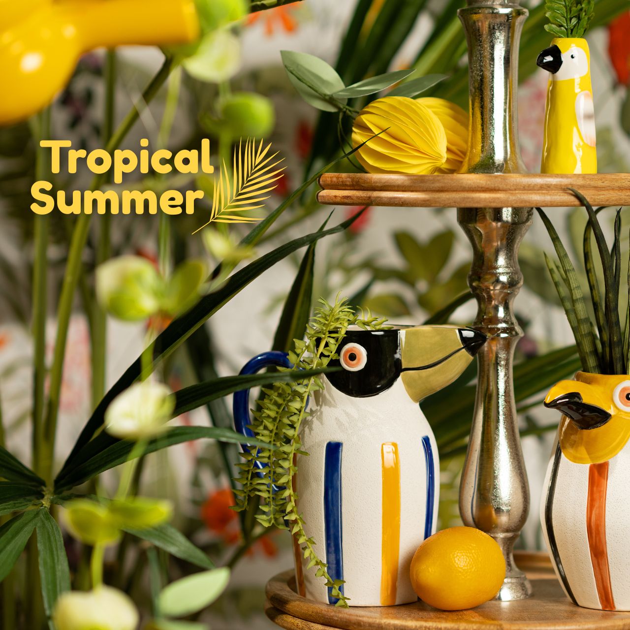 Krug, Vase, Topfpflanze, Blumen-Arrangement, Zitrusfrüchte