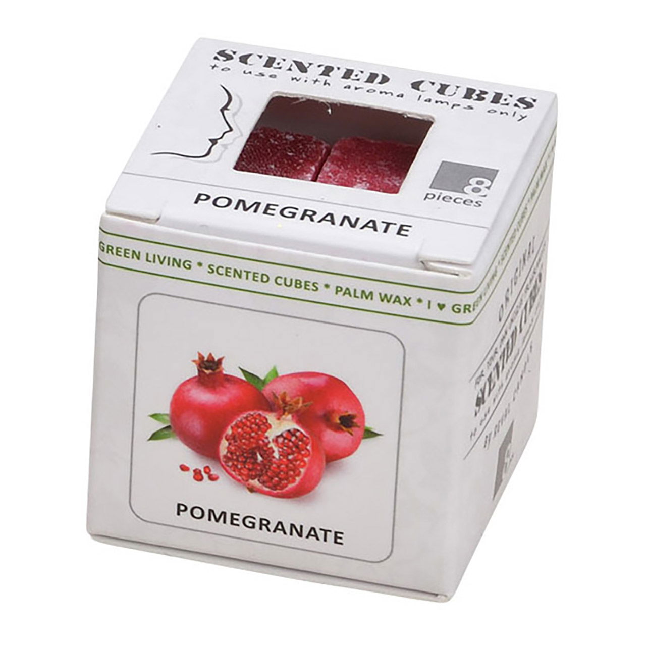 Duftwachs Weihnachten 24g aus Wachs Bunt 9-fach, (B/H/T) 4x4x4cm Kiste, Essen, Obst, Pflanze, Produzieren