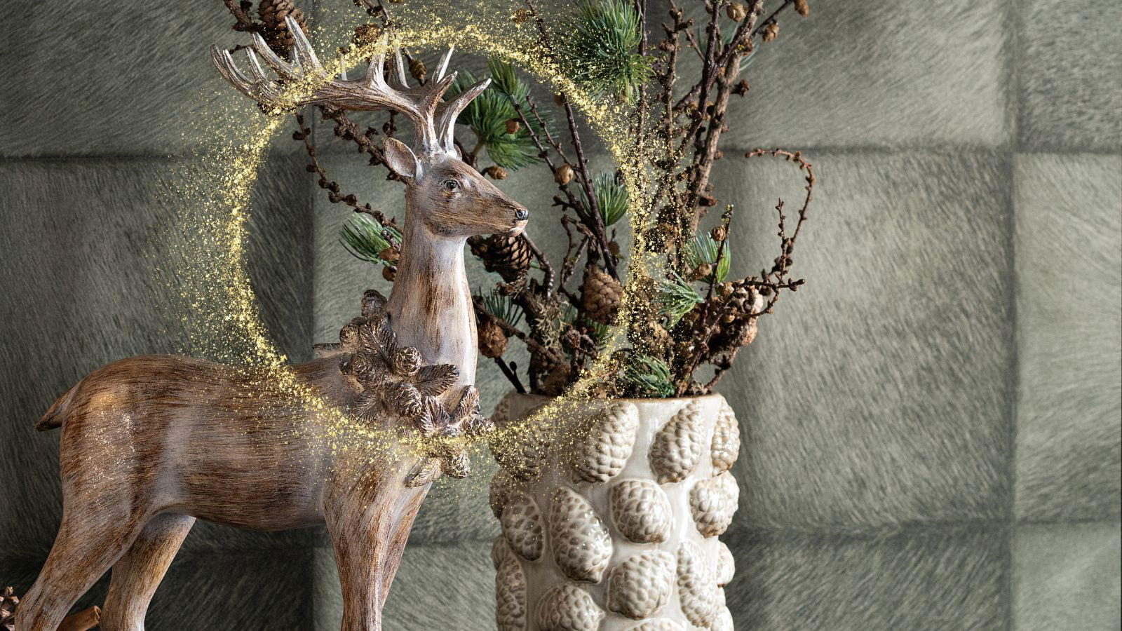Hirsch, Wildtiere, Geweih, Pflanze, Antilope