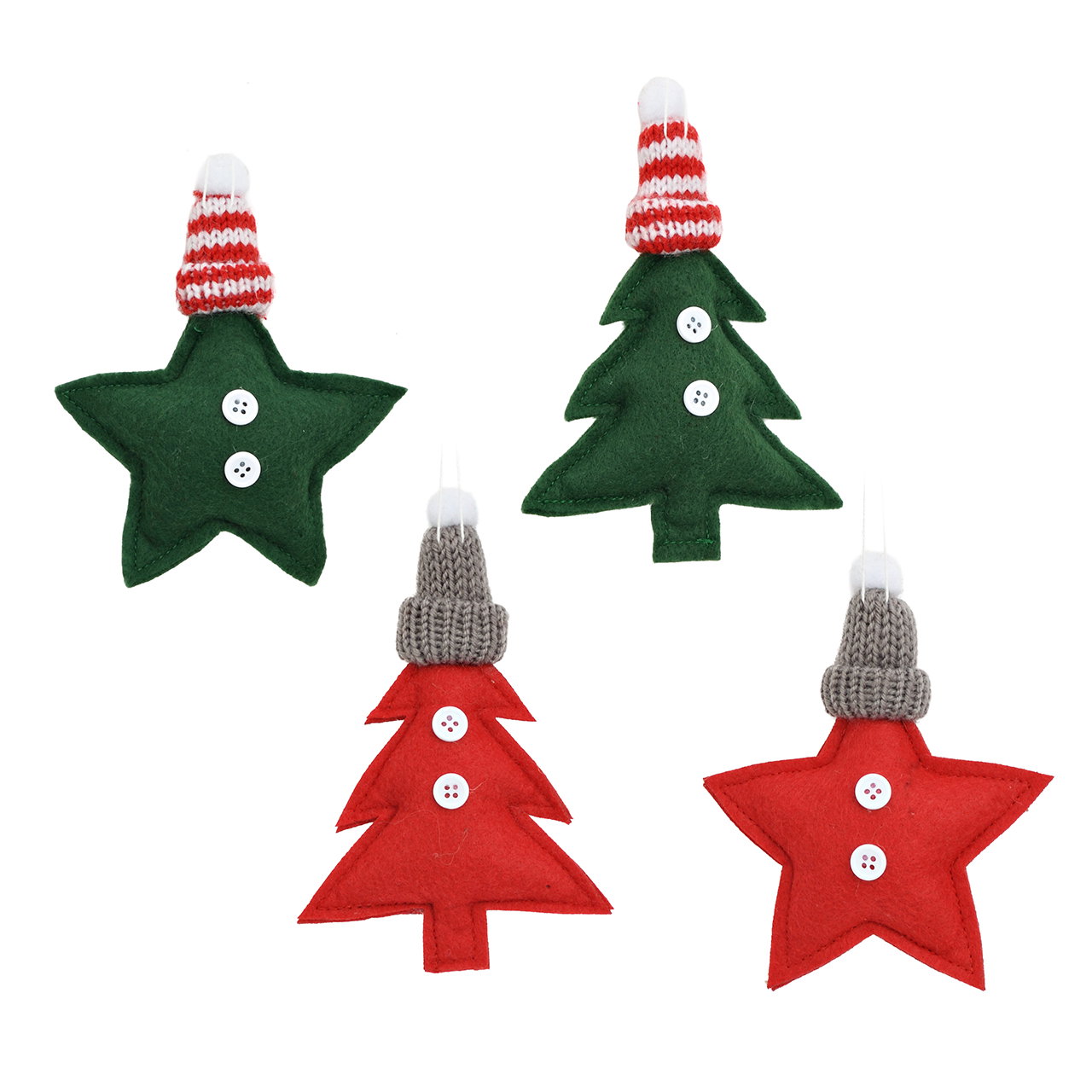 Weihnachtsdekoration, Kleeblatt?, Tree, Stern, Hänger