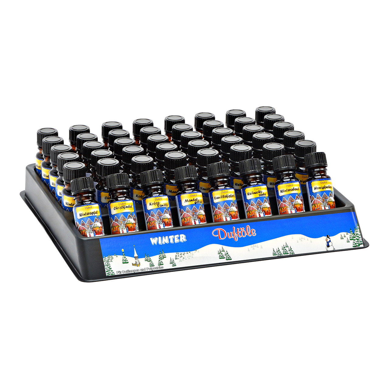 Duft-Öle Weihnachts-Sortiment, 8-fach sortiert, 10 ml ätherische-öl, duftöl, vanille, weihnachtsduft, kölner-verschluss?