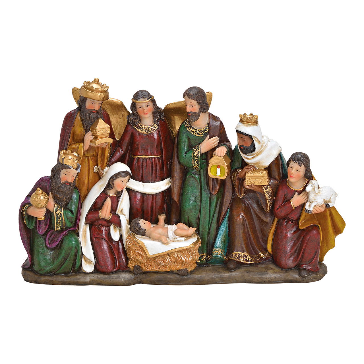 Culla in polietilene colorato (L/H/D) 34x21x8cm Culla in polietilene colorato (L/H/D) 34x21x8cm