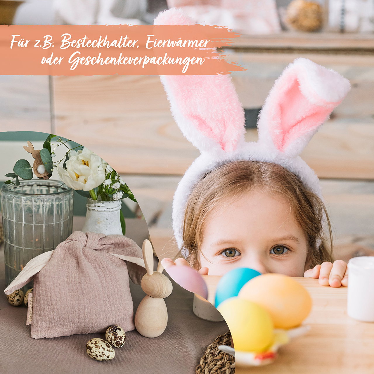 Ostern, Hase, Eier, Dekoration, Kinder