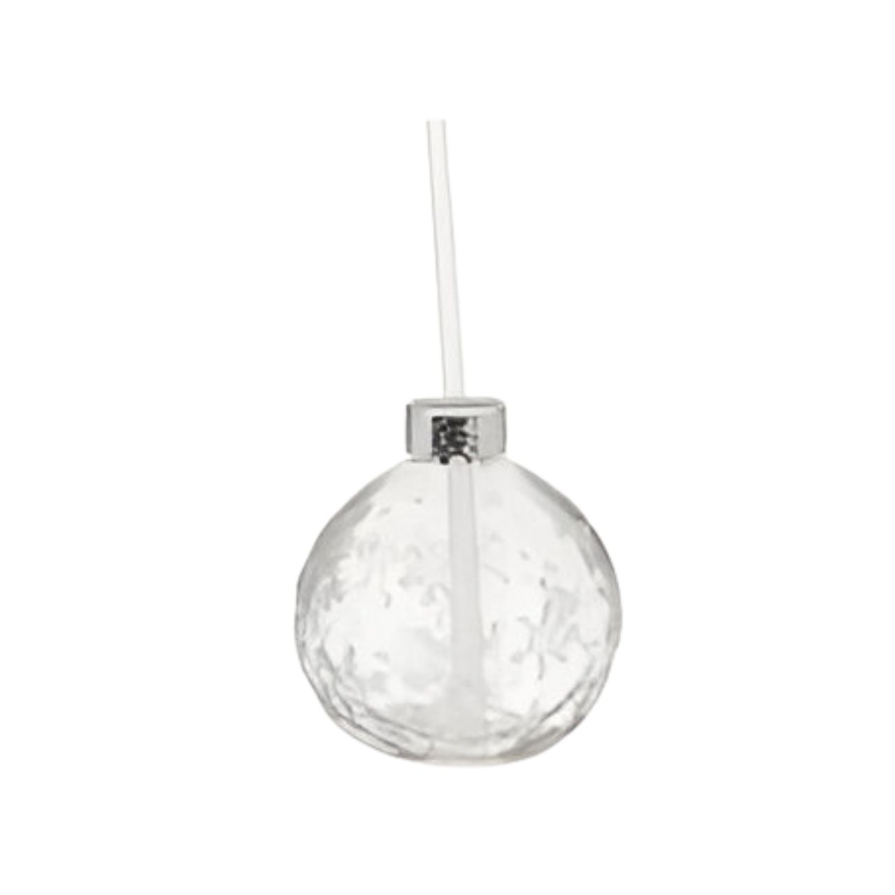 Trinkglas Christbaumkugel Schneeflocke mit Trinkhalm aus Kunststoff, mehrweg, transparent (B/H/T) 10x11x10cm 400ml Trinkglas Christbaumkugel Schneeflocke mit Trinkhalm aus Kunststoff, mehrweg, transparent (B/H/T) 10x11x10cm 400ml