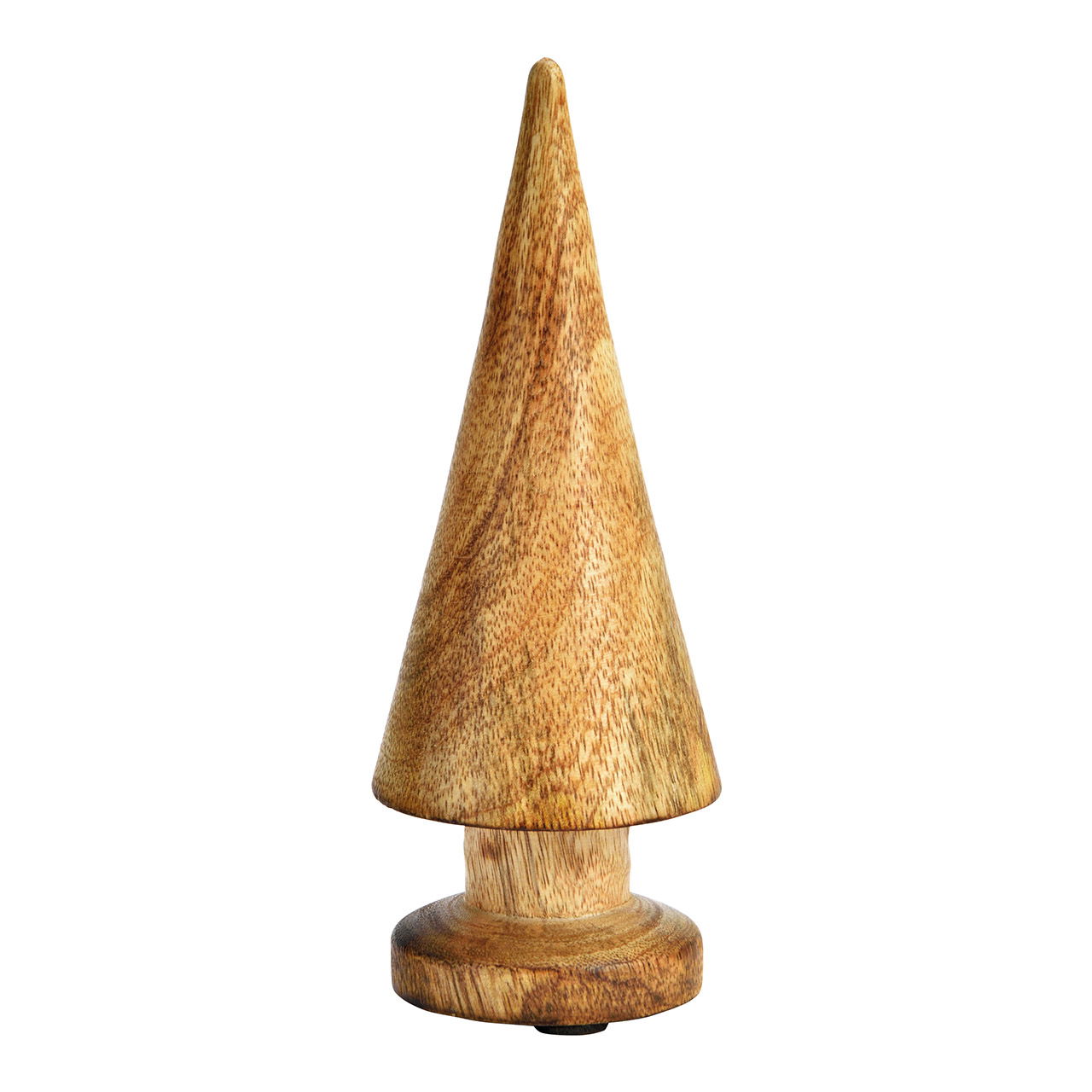 Sapin en bois de manguier naturel (L/H/P) 6x16x6cm