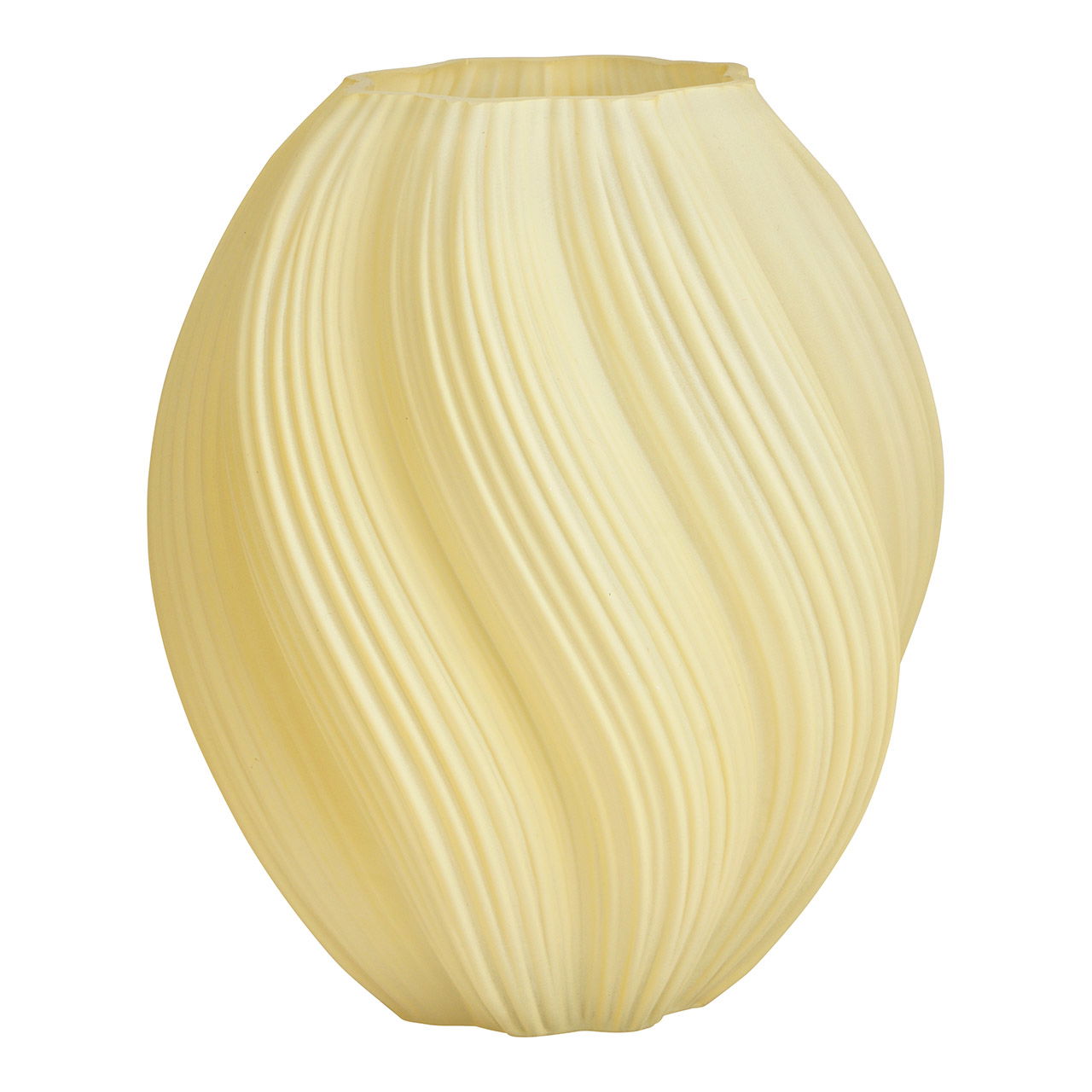 Vase en verre, blanc (L/H/P) 18x21x18cm Lampe, Lampenschirm, Töpferei, Krug