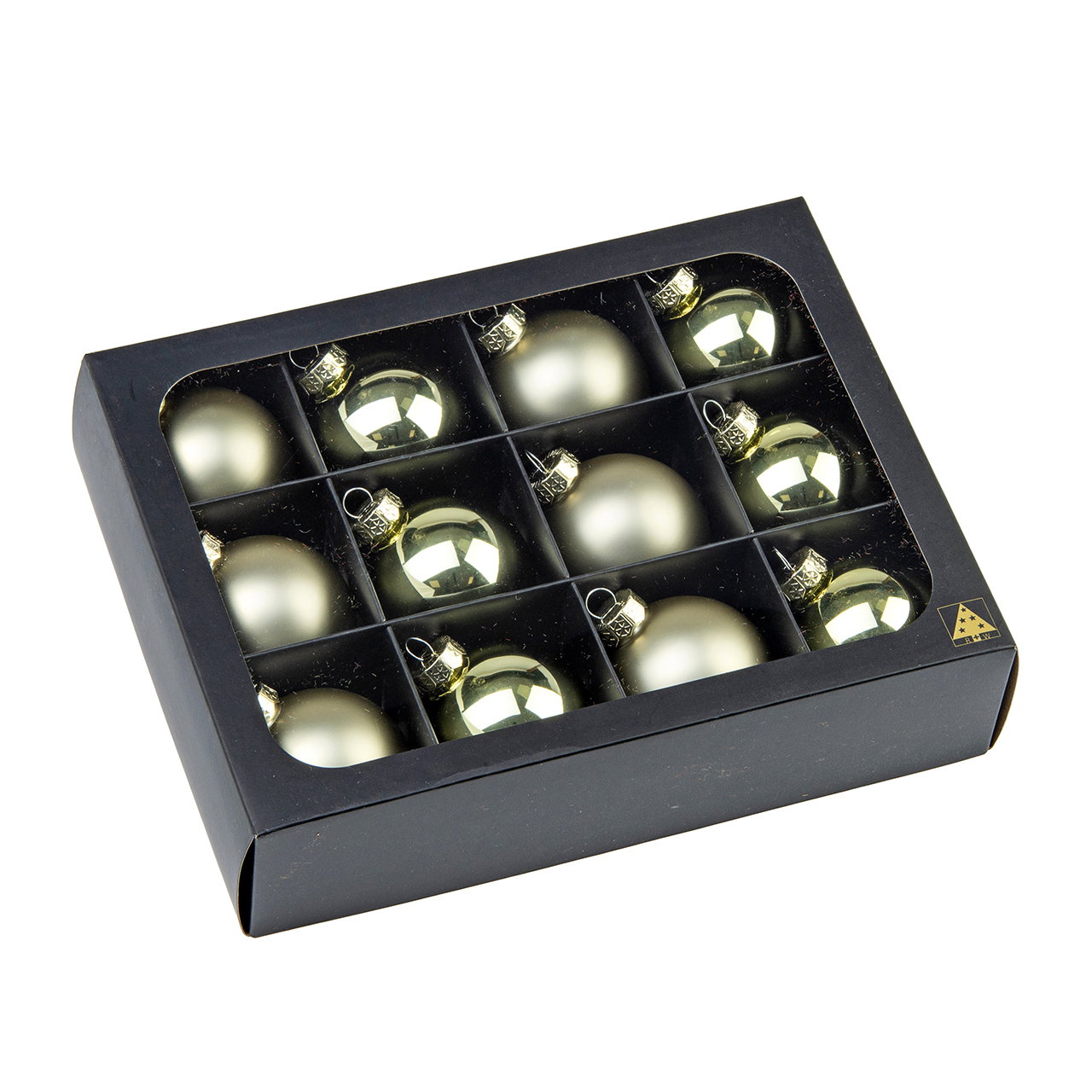 Weihnachtskugeln, Glitzerkugeln, Baumschmuck, Christbaumschmuck, Kugel-Set