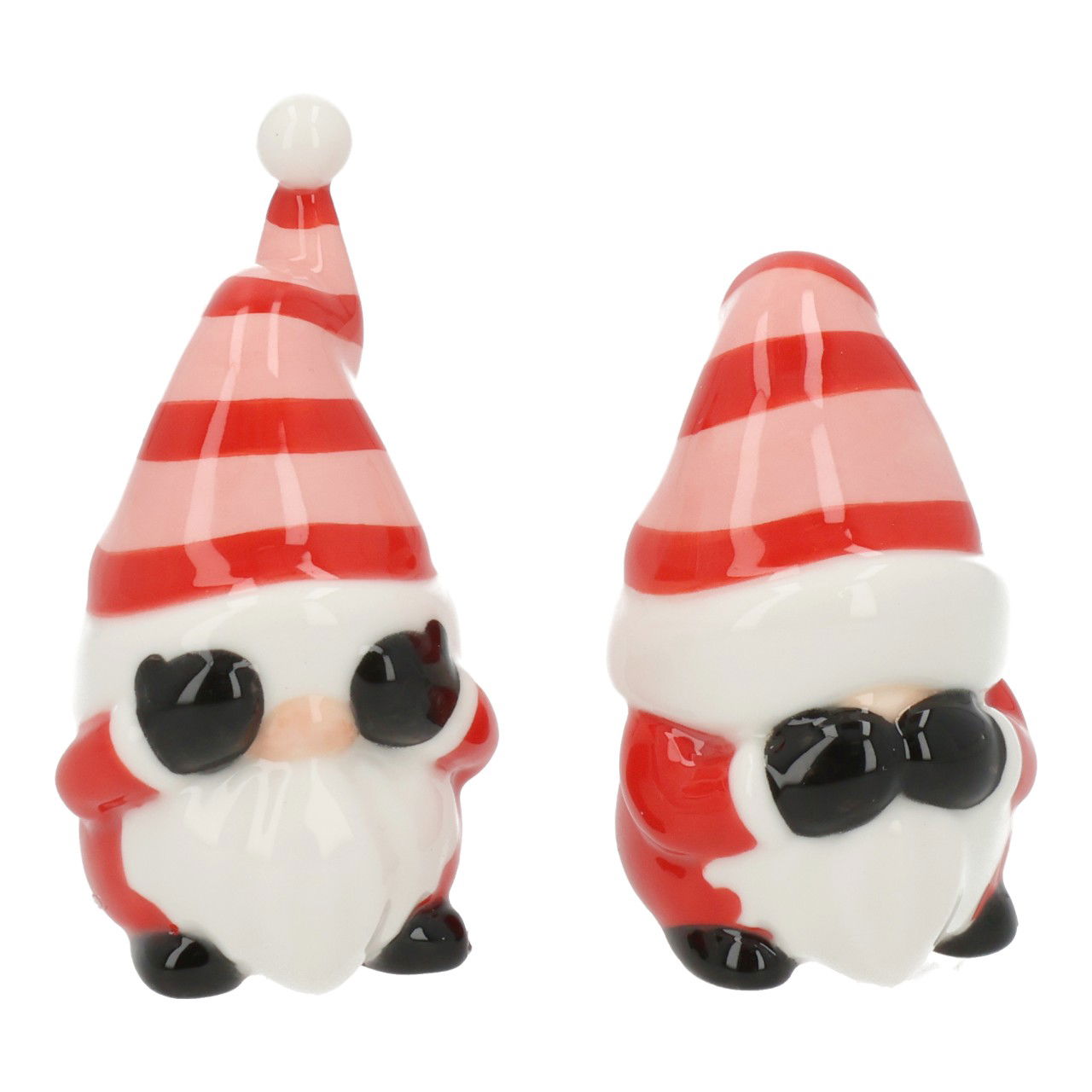 Porcelain Santa Claus red (W/H/D) 5x7x5cm Spielzeug, Essen, Süßigkeiten, Figur