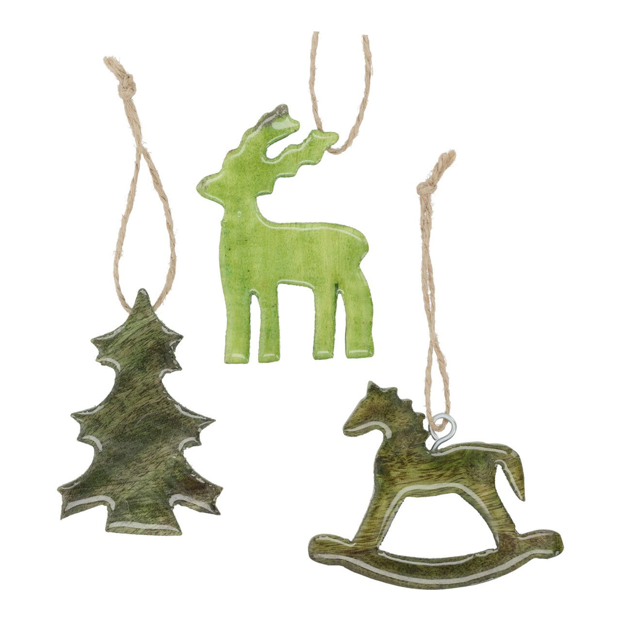 Handschuh, Baum, Kiste, Topfpflanze, Weihnachtsdekorationen