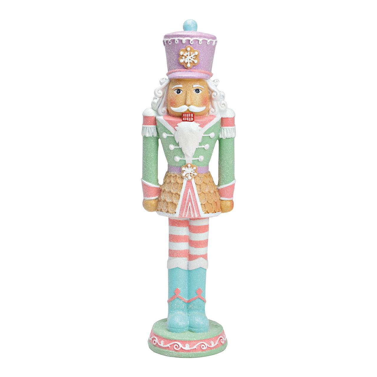 Nutcracker made of poly mint, pink (W/H/D) 11x35x8cm