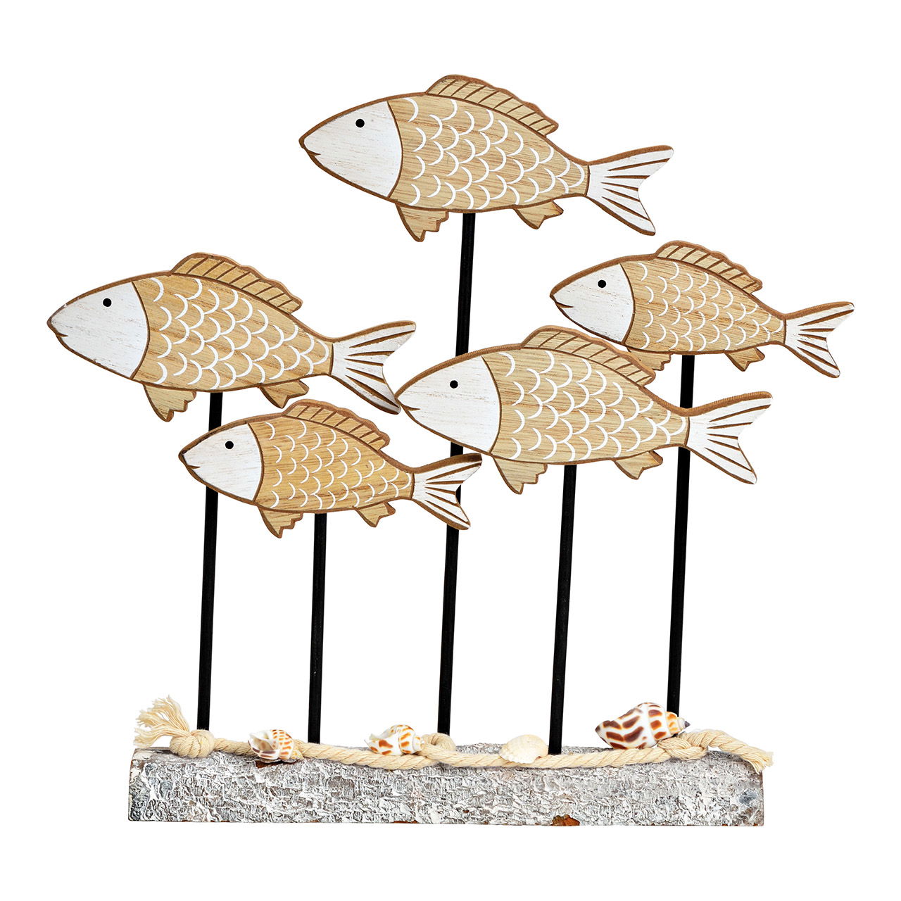 Aufsteller Fische aus Holz natur (B/H/T) 30x29x5cm Aufsteller Fische aus Holz natur (B/H/T) 30x29x5cm