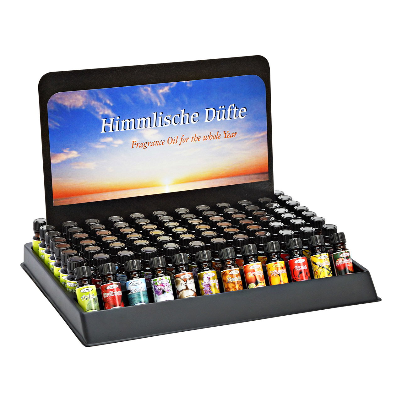 Aceites de fragancia surtido básico, 96 unidades, 10 ml Farbbehälter