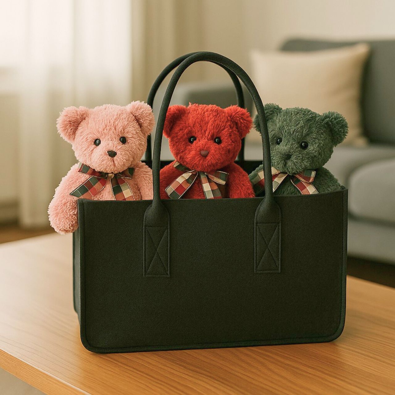 Tasche, Tragetasche, Handtasche, Teddybär, Spielzeug