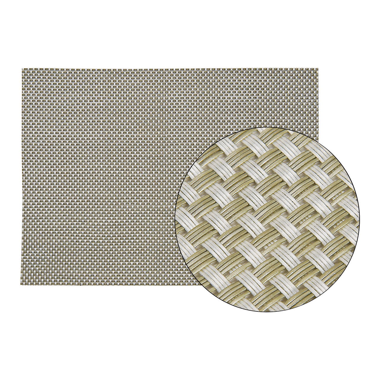 Tovaglietta in plastica argentata, L45 x H30 cm Tovaglietta in plastica argentata, L45 x H30 cm