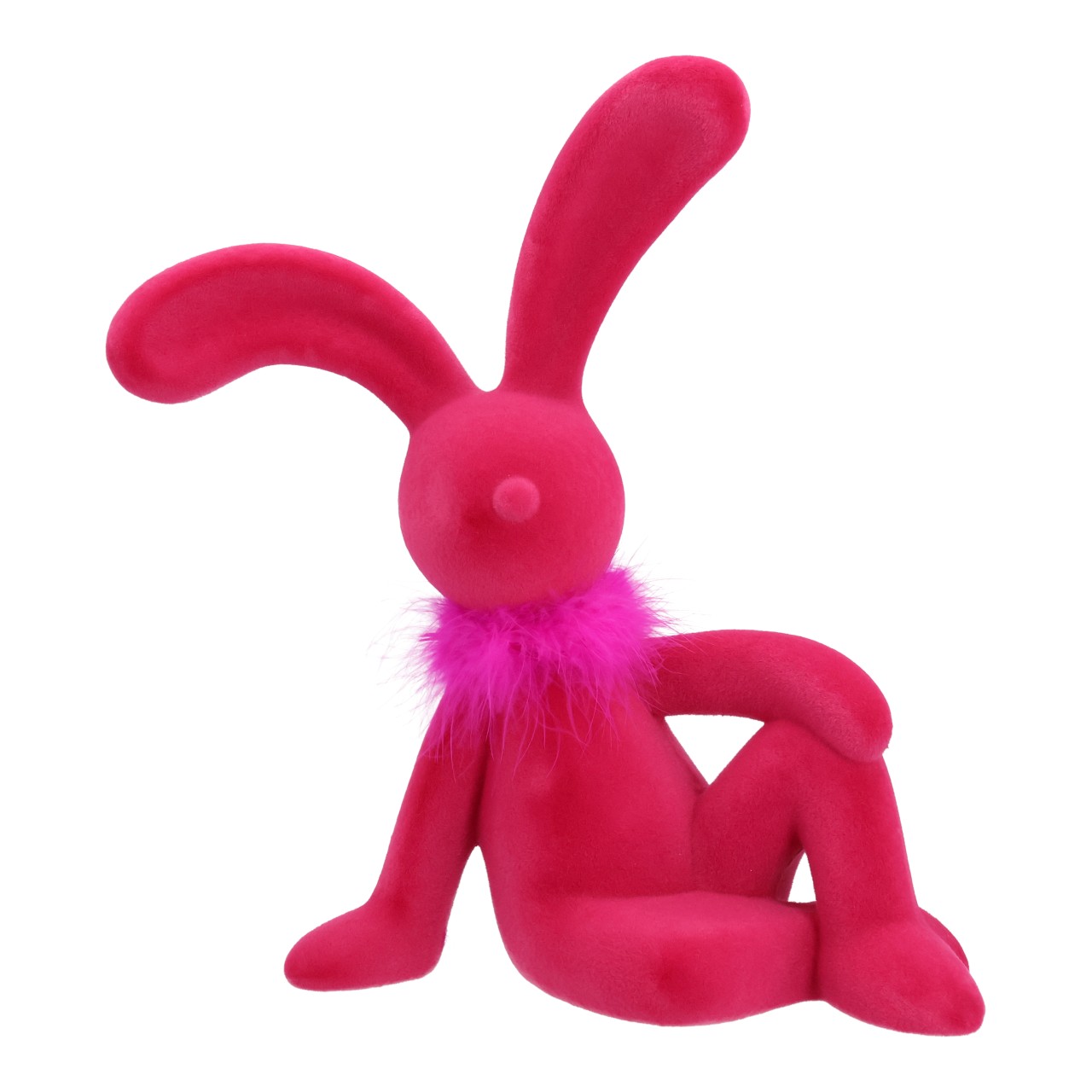 Plüschtier, Hase, Kuscheltier, Pink, Stubenfigur