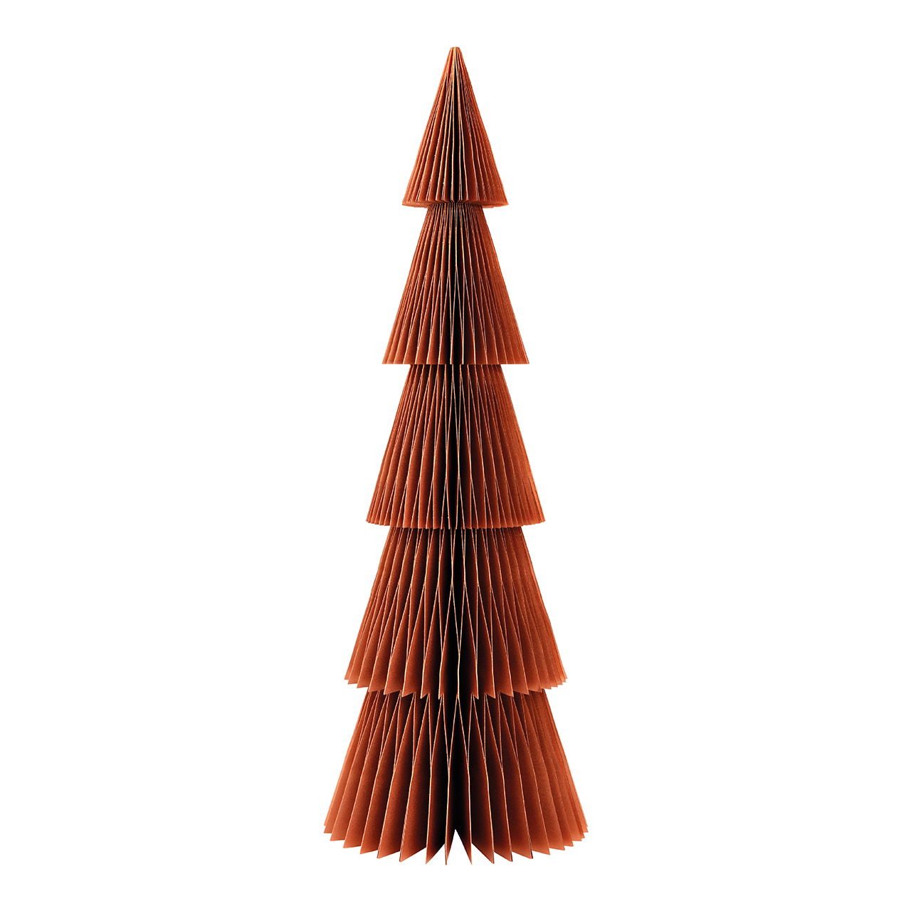 Supporto per albero di Natale a nido d'ape in carta/cartone beige (L/H/D) 20x60x20cm