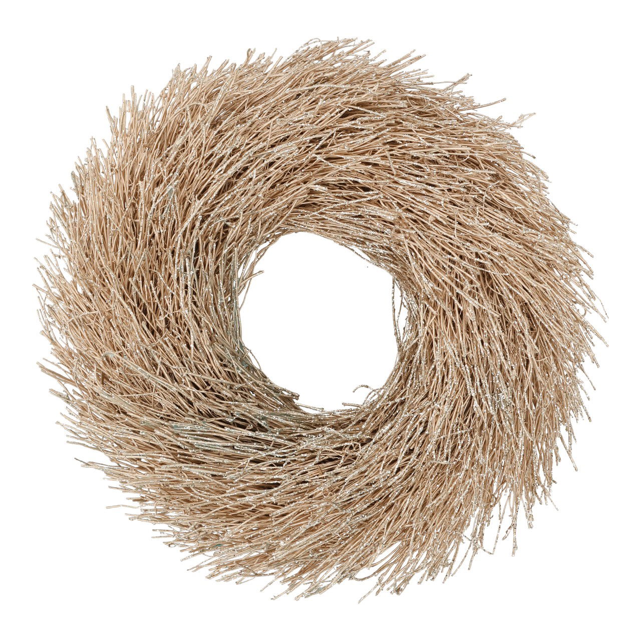 Natuurlijke krans van natuurlijk materiaal Natuur (B/H/D) 30x30x5cm Kranz, Pflanze