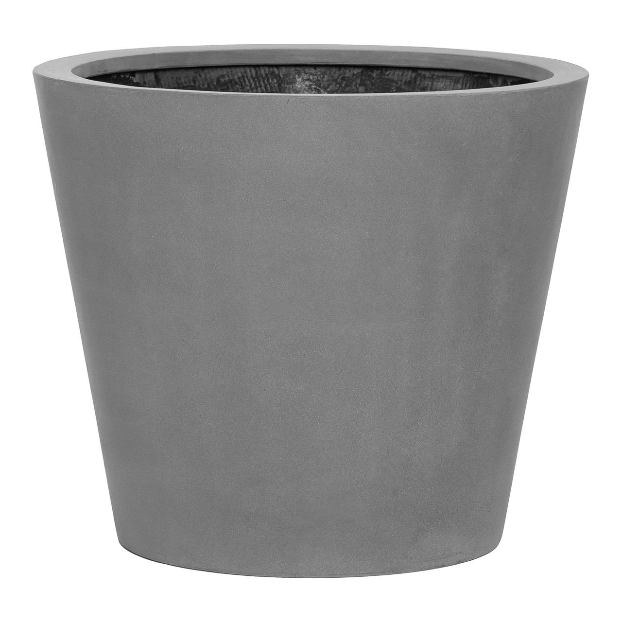 Vaso da fiori in Fiberstone grigio (L/H/D) 58x50x58cm