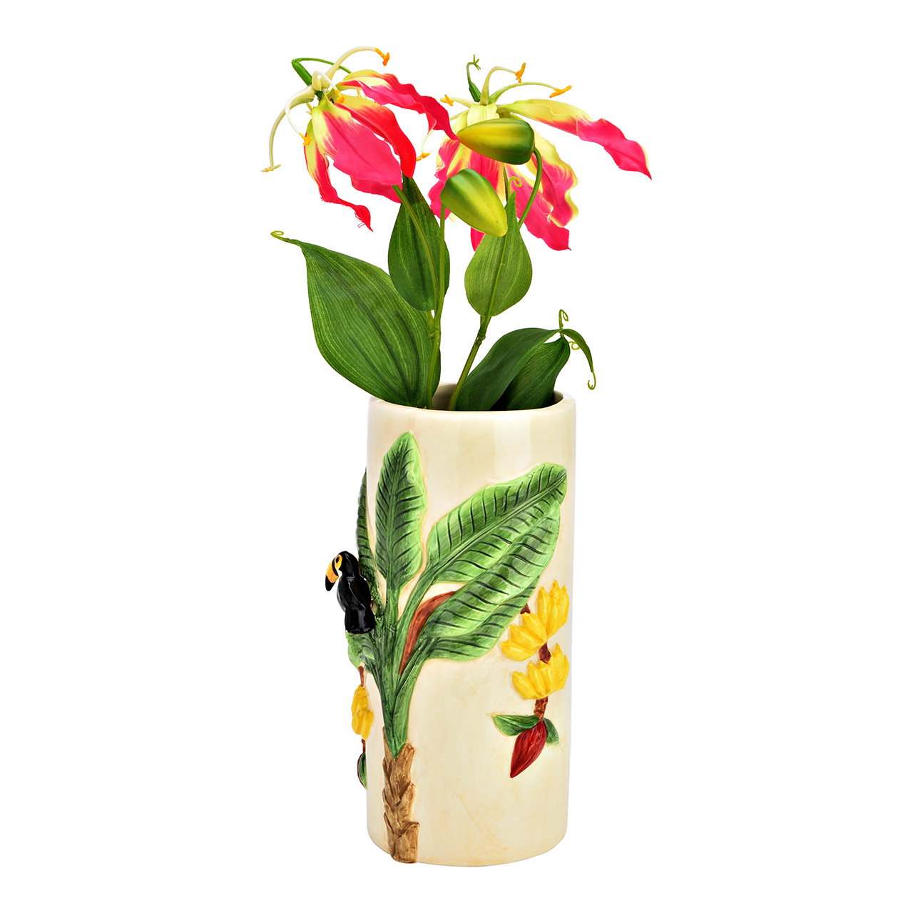 Blume, Blumen-Arrangement, Glas, Töpferei, Vase