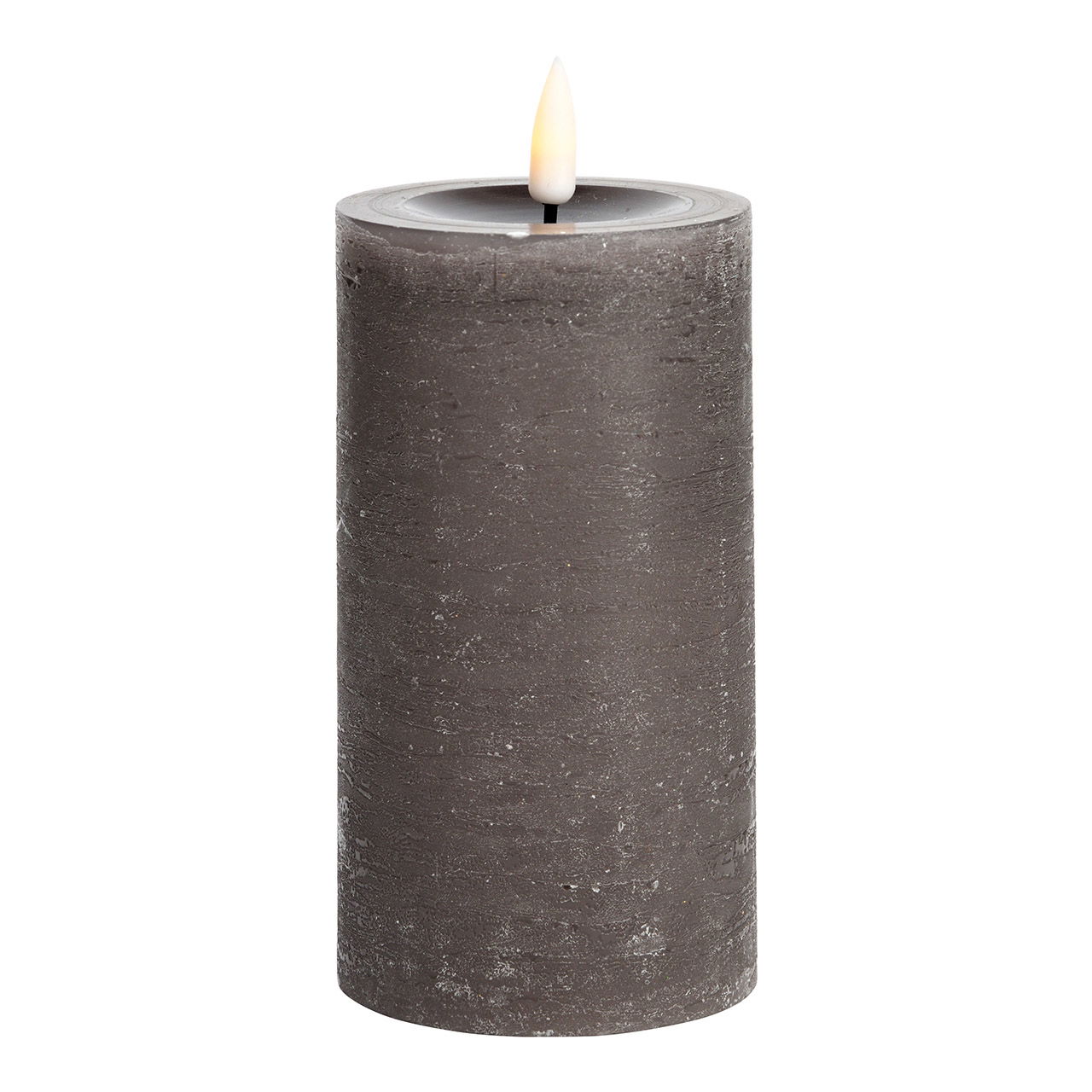 LED Kerze aus Wachs, Mokka (B/H/T) 6,8x12,5x6,8cm LED Kerze aus Wachs, Mokka (B/H/T) 6,8x12,5x6,8cm