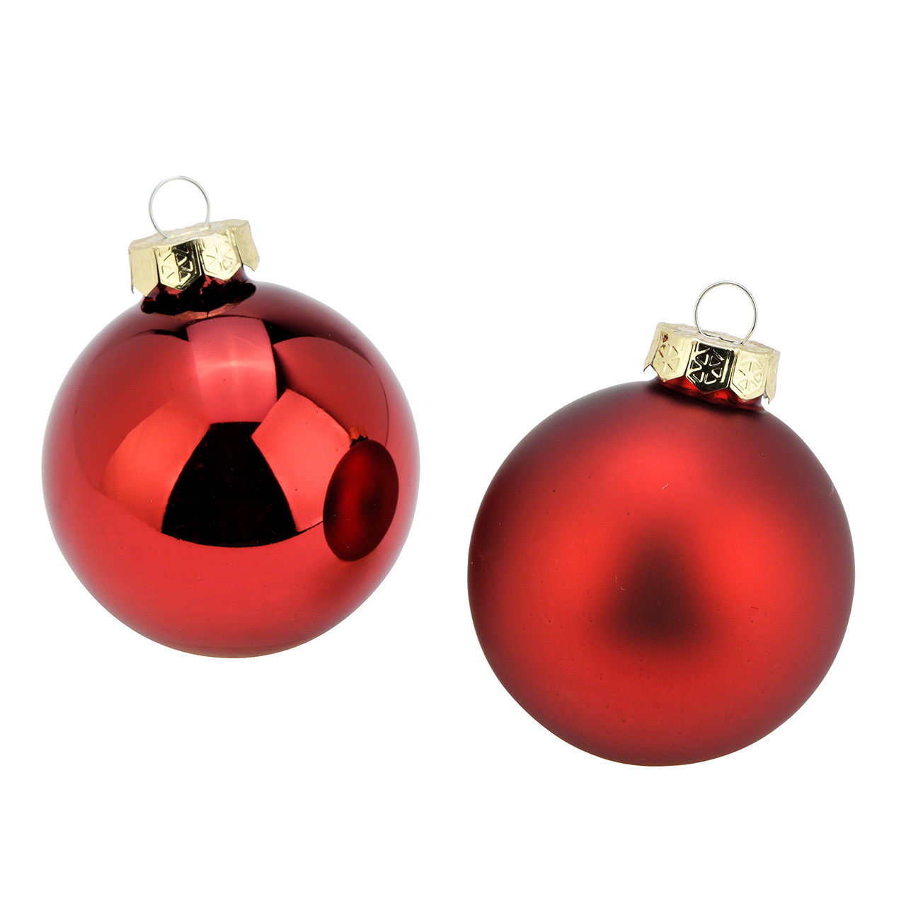 Weihnachtskugeln, Rot, Glaskugeln, Box, Dekoration