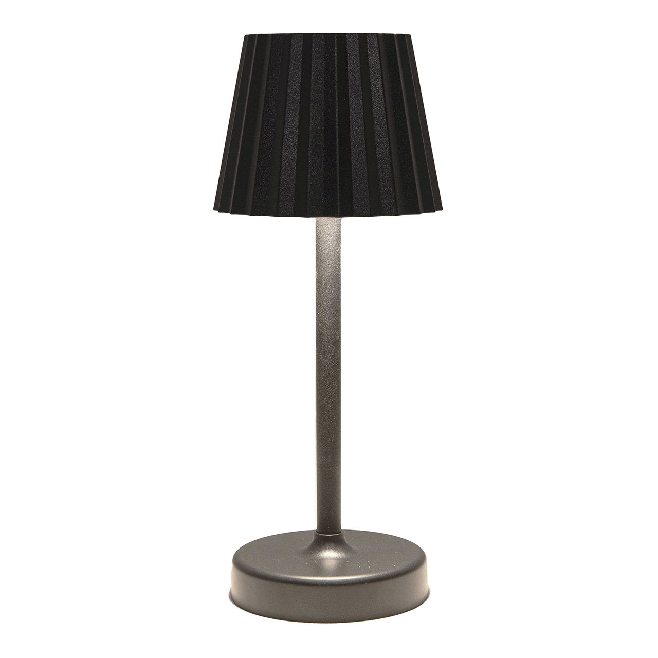 LED Tischlampe Warmweiß Dimmbare inkl. USB Kabel, aus Kunststoff schwarz (B/H/T) 10x26x10cm nur für Innenräume LED Tischlampe Warmweiß Dimmbare inkl. USB Kabel, aus Kunststoff schwarz (B/H/T) 10x26x10cm nur für Innenräume