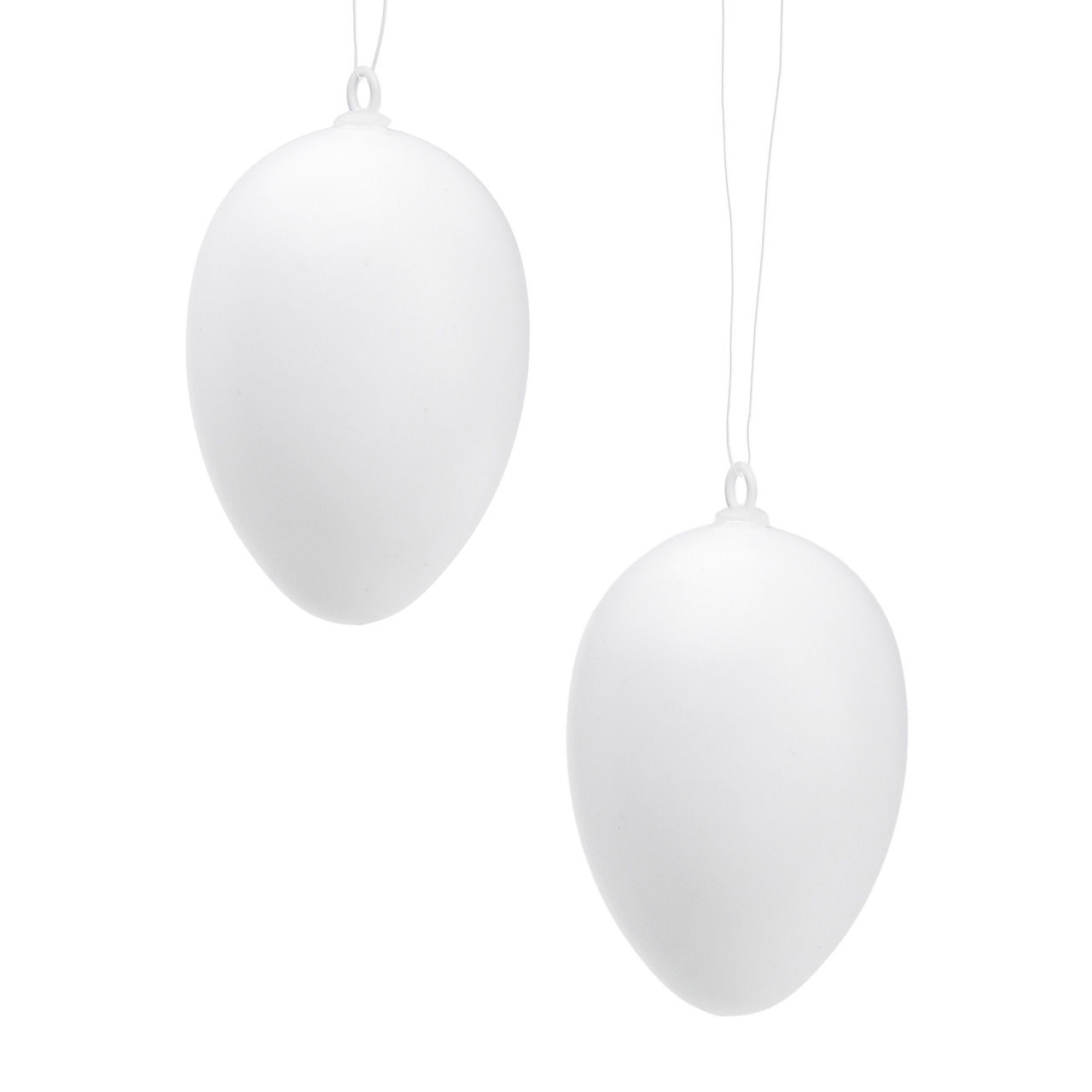 Eier-Set 12er aus Kunststoff Weiß (B/H/T) 4x6x4cm Zubehor, Schmuck, Halskette