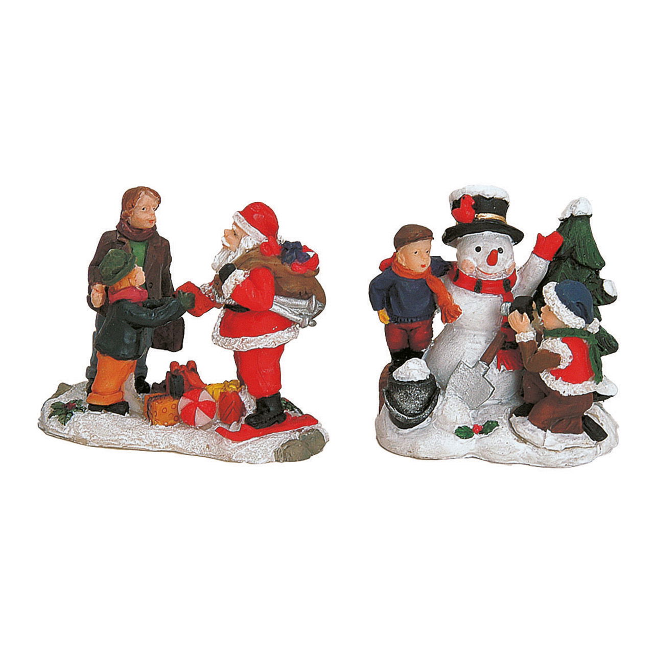 Poly x-mas figurines 6cm