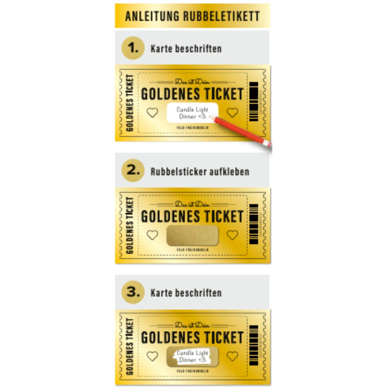 golden ticket, ticket, coupon, gift card, stempel etikett