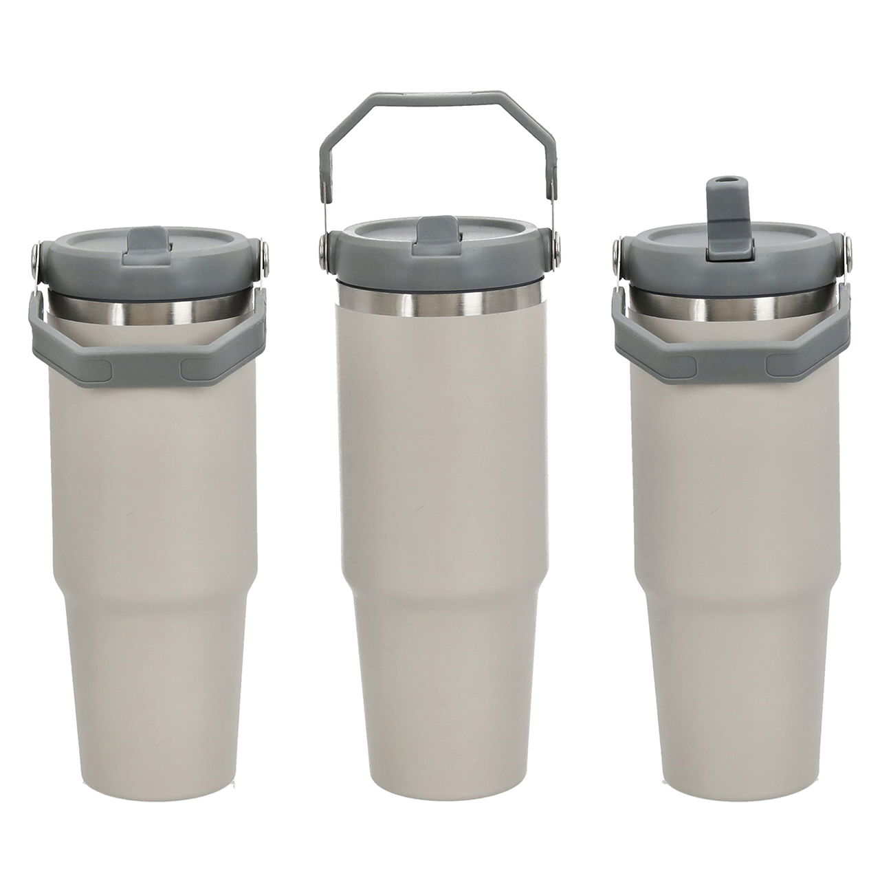 Thermobecher, Edelstahl, Flip, 4/s, ca. 900ml
Edelstahl304/301, salbei, rosa, lavendel, mandel sort., inkl. Flip
Trinkhalm (8mm), Hangtag B:9,5cm H:24,5cm T:9,5cm Flasche, Shaker