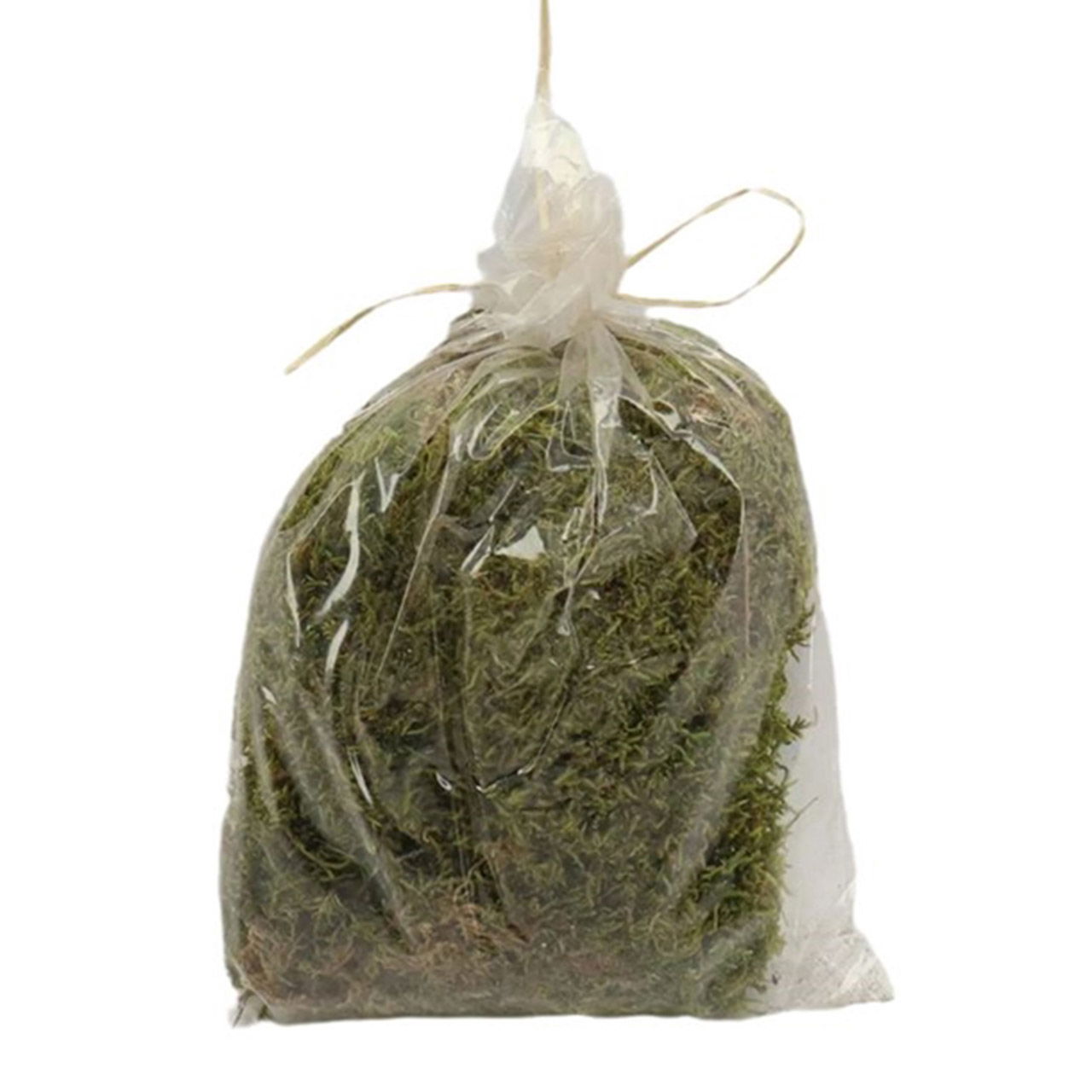 Flat moss, natural green 80g