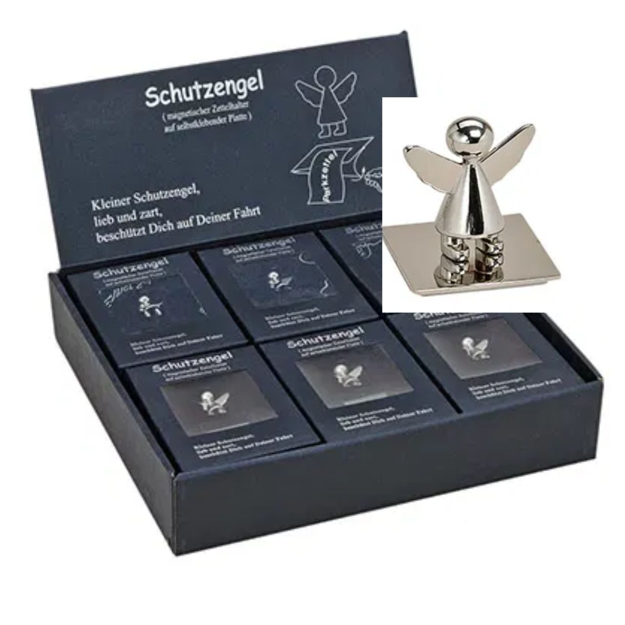 Schutzengel, Engelanhänger, Metallisch, Figur, Geschenkset