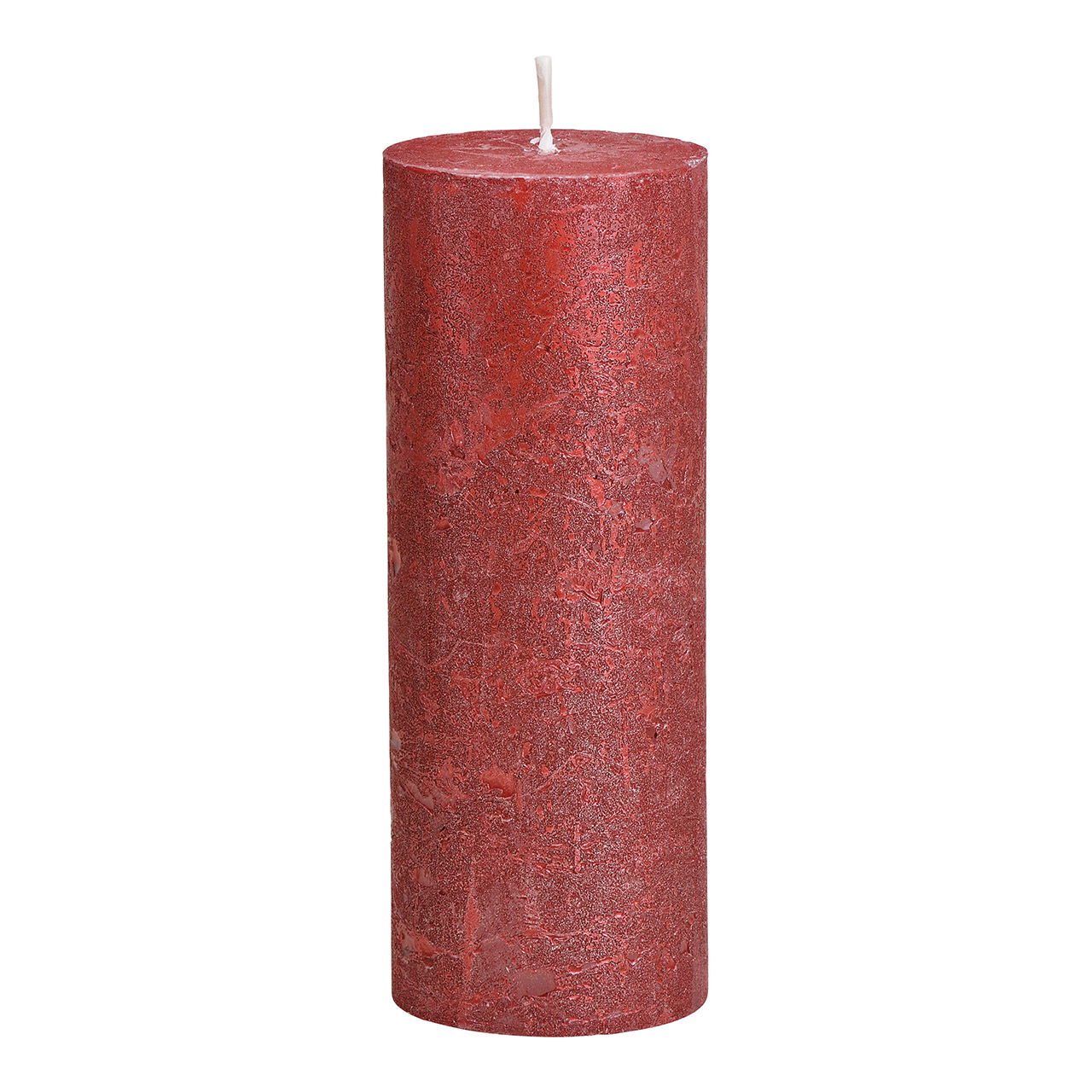 Vela Shimmer Finish de cera burdeos (A/A/P) 6,8x18x6,8cm Vela Shimmer Finish de cera burdeos (A/A/P) 6,8x18x6,8cm