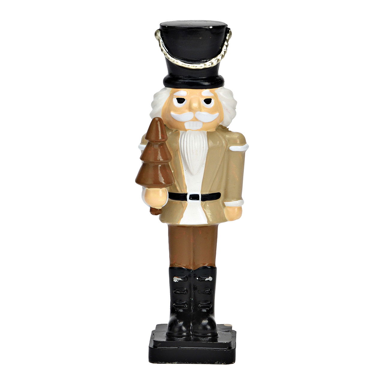 Nutcracker made of poly beige (W/H/D) 5x15x4cm