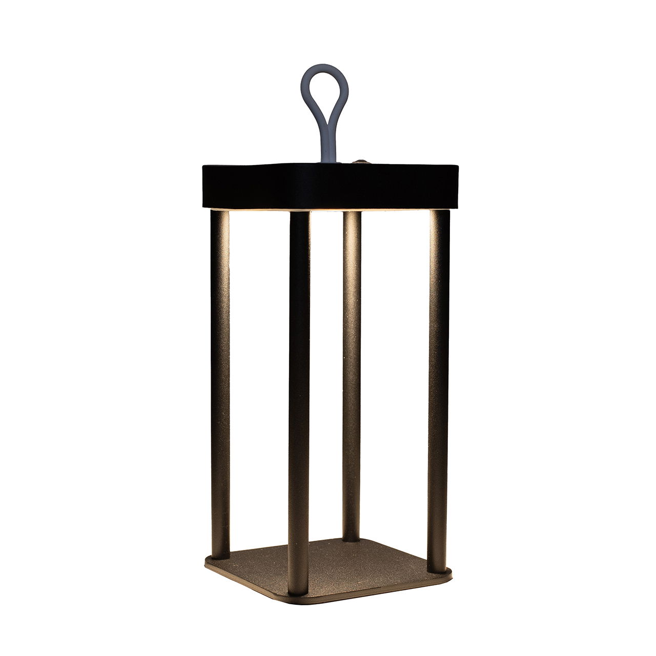 Lantern ``OFFEN`` IP44 warm white dimmable, LED included 80cm USB cable made of plastic, matt black (W/H/D) 12x24x12cm Lantern ``OFFEN`` IP44 warm white dimmable, LED included 80cm USB cable made of plastic, matt black (W/H/D) 12x24x12cm