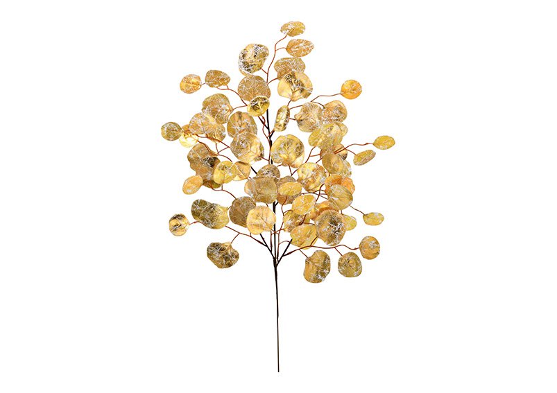 Zweig aus Kunststoff Gold (B/H) 38x72cm
